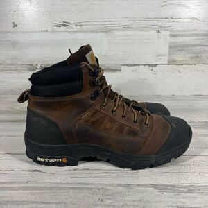 Carhartt CMH6076 Mens Brown Leather‎ Waterproof Insulated Work Boots Size 13